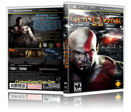 God of War Ghost of Sparta - Sony PlayStation Portable PSP - Empty